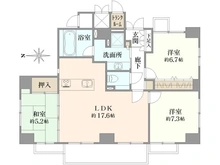 【京都府/京都市上京区西洞院通丸太町上る】御所西夷川町アーバンライフ 間取り図