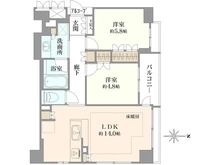 【京都府/京都市下京区上平野町】ジオ烏丸五条 間取り図