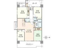 【京都府/京都市伏見区石田西ノ坪】リソシエ醍醐グランディス 間取り図