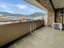 【京都府/京都市左京区岡崎円勝寺町】グランドヒルズ岡崎神宮道 バルコニー