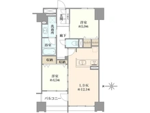 【京都府/京都市中京区河原町通二条上る】藤和河原町二条ホームズ 間取り図