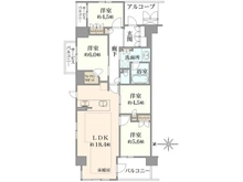 【京都府/京都市右京区西院高田町】プレミスト京都西院 間取り図