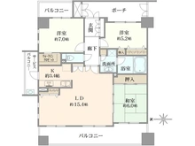 【京都府/京都市伏見区東組町】エスリード伏見桃山壱番館 間取り図