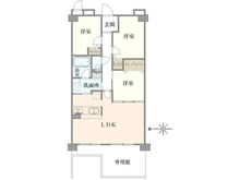 【京都府/京都市伏見区舞台町】ディオ・フェルティ丹波橋右芳館 間取り図