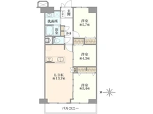 【京都府/京都市中京区壬生相合町】シャルム四条大宮 間取り図