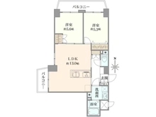 【京都府/京都市中京区夷川通堀川東入】デ・リード京都二條城前 間取り図