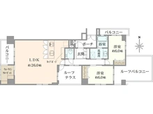 【京都府/京都市下京区東塩小路町】グラン・シティオ京都駅北通り 間取り図