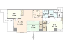 【京都府/京都市中京区蟷螂山町】アパガーデンスクエア四条烏丸 間取り図