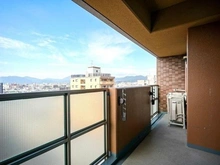 【京都府/京都市右京区西院高田町】ヴェスト・ノーヴァ西院 バルコニー