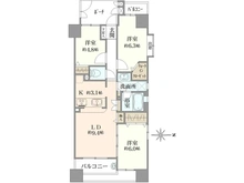 【京都府/京都市下京区松本町】ユニハイム四条大宮駅前 間取り図