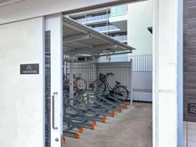 【京都府/向日市寺戸町】ジオ阪急洛西口ノースレジデンス 駐輪場