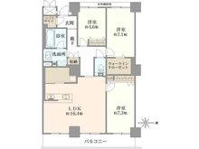 【滋賀県/大津市皇子が丘】ファーストタワー大津MARY 間取り図