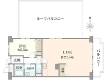 【京都府/京都市東山区大和大路通七条下る3丁目】ネオコーポ東山 間取り図