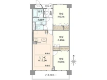 【京都府/京都市下京区万寿寺町】グランディム京都烏丸五条 間取り図