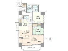 【京都府/京都市山科区安朱中小路町】ファインフラッツ京都山科 間取り図