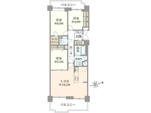 【京都府/京都市左京区上高野西氷室町】パーク・ハイム宝ヶ池銀杏館 間取り図
