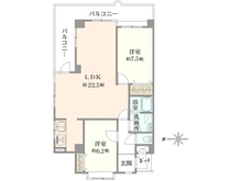 【京都府/京都市伏見区東組町】パークテラス桃山 間取り図