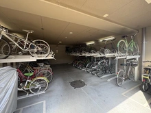 【滋賀県/大津市螢谷】アメニティ石山寺リバープレミア 駐輪場