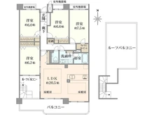 【京都府/京都市中京区壬生天池町】ファミールガーデン二条駅前 南棟 間取り図