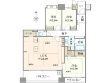 【京都府/京都市中京区御所八幡町】グラン・ブルー御池高倉 間取り図
