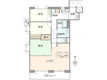 【京都府/京都市左京区岡崎天王町】岡崎ガーデンズ 間取り図
