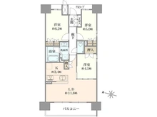 【京都府/京都市下京区稲荷町】ザ・京都レジデンス四条河原町 間取り図