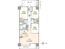 【京都府/京都市下京区中堂寺坊城町】ファインレジデンス京都五条通 間取り図