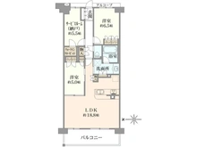 【滋賀県/大津市萱野浦】プレサンスロジェ大津瀬田レイクフロント 間取り図
