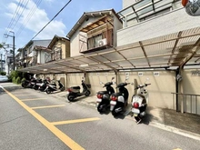 【京都府/京都市南区久世高田町】桂ガーデンハイツ バイク置場