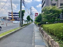 【滋賀県/草津市大路】シャリエ草津大路 前面道路