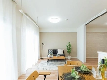 【京都府/京都市右京区西院寿町】ライオンズマンション西院 リビング・ダイニング：販売価格に家具調度品は含まれません。