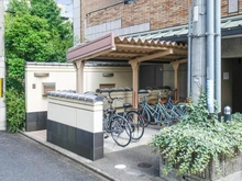 【京都府/京都市左京区下鴨西林町】ルイシャトレ下鴨本通 駐輪場