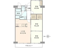 【京都府/京都市伏見区深草出羽屋敷町】ファミール伏見 A棟 間取り図
