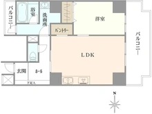 【京都府/京都市下京区下五条町】ライオンズマンション五条大宮 間取り図
