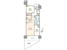 【滋賀県/大津市柳が崎】プラウドシティ大津京 C棟 間取り図
