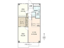 【京都府/京都市中京区聚楽廻西町】サンマンション丸太町 間取り図