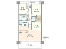 【京都府/京都市山科区西野離宮町】BELISTA京都山科 間取り図