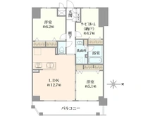 【京都府/京都市中京区御幸町通三条上る】ルイシャトレ三条御幸町 間取り図