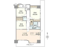【京都府/京都市中京区壬生辻町】ライオンズマンション四条大宮ガーデンシティ 間取り図
