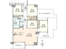 【京都府/京都市南区久世上久世町】ジオ京都桂川 間取り図