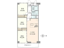 【京都府/京都市下京区中堂寺壬生川町】壬生川団地 間取り図