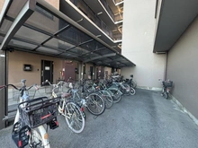 【滋賀県/大津市尾花川】ロータリーマンション西大津 III番館 駐輪場