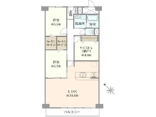 【滋賀県/草津市西大路町】シャルマンコーポ草津 間取り図