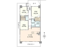 【京都府/京都市右京区西院寿町】ライオンズマンション西院 間取り図