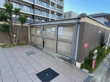 【京都府/京都市下京区七条御所ノ内北町】エステムプラザ京都御所ノ内REGIA ゴミ置場
