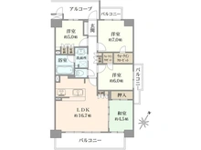 【京都府/京都市山科区西野左義長町】プレージア京都山科東野 間取り図