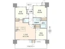 【京都府/京都市南区吉祥院這登中町】ユニ・アルス洛南プレジオ 間取り図