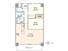 【京都府/京都市伏見区小栗栖牛ケ淵町】アルモード醍醐 間取り図