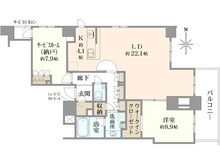 【京都府/京都市中京区柳馬場通姉小路上る】クラッシィハウス御池柳馬場 間取り図