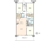 【京都府/京都市左京区松ケ崎横縄手町】プレミスト京都松ヶ崎 間取り図